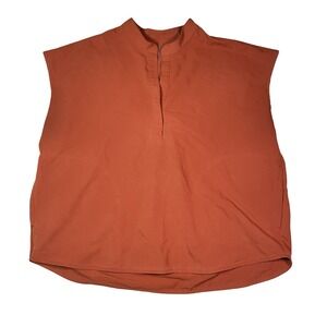Figs Technical Collection Rafaela Citrine Oversized Scrub Tops XXL‎ Orange Nurse